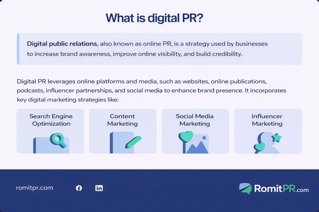 What is digital PR?