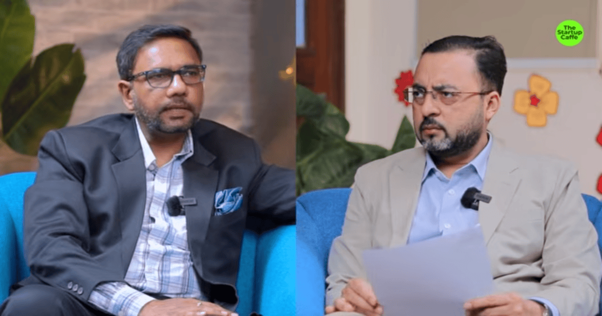 Romit Vincent Singh, founder of Romit PR, with host Sriwant Wariz on The Startup Caffe podcast discussing PR for startups.